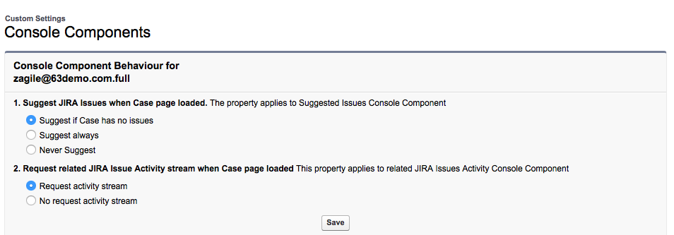 suggested jira issues
