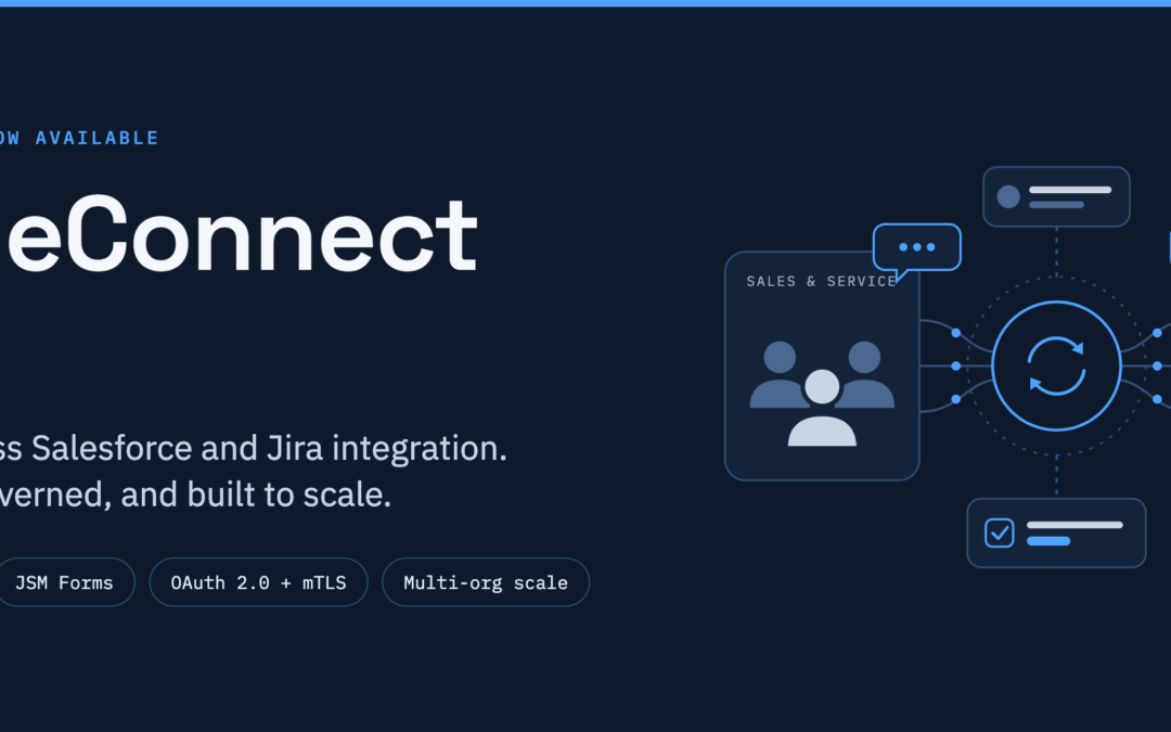 zAgileConnect 1.17: Enterprise-Class Salesforce Jira Integration with New Flow Actions, JSM Forms, and Advanced Security